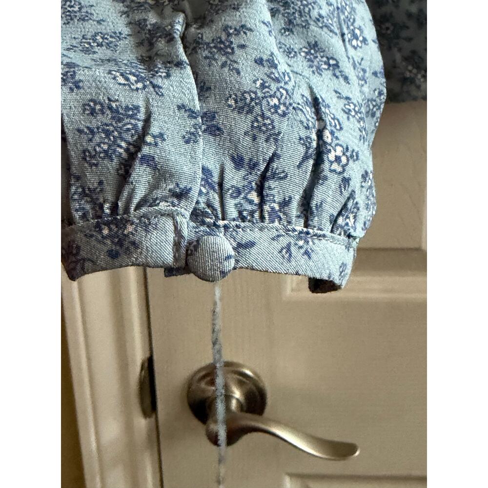 Levi's Dolores Long Sleeve Blouse Women's Queen B Floral Arona NWT Size XLarge - Picture 8 of 9
